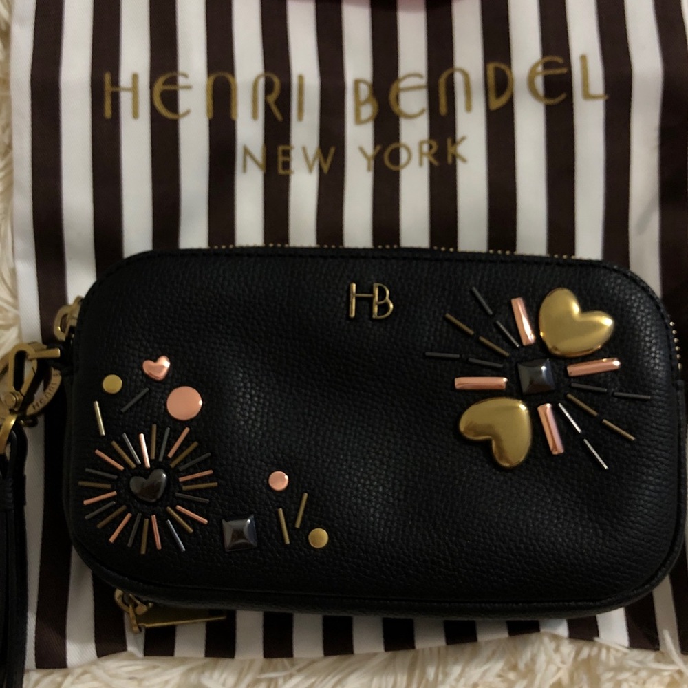 **SOLD** Henri Bendel Phone Wallet Bijoux Wristlet - Picture 3 of 7